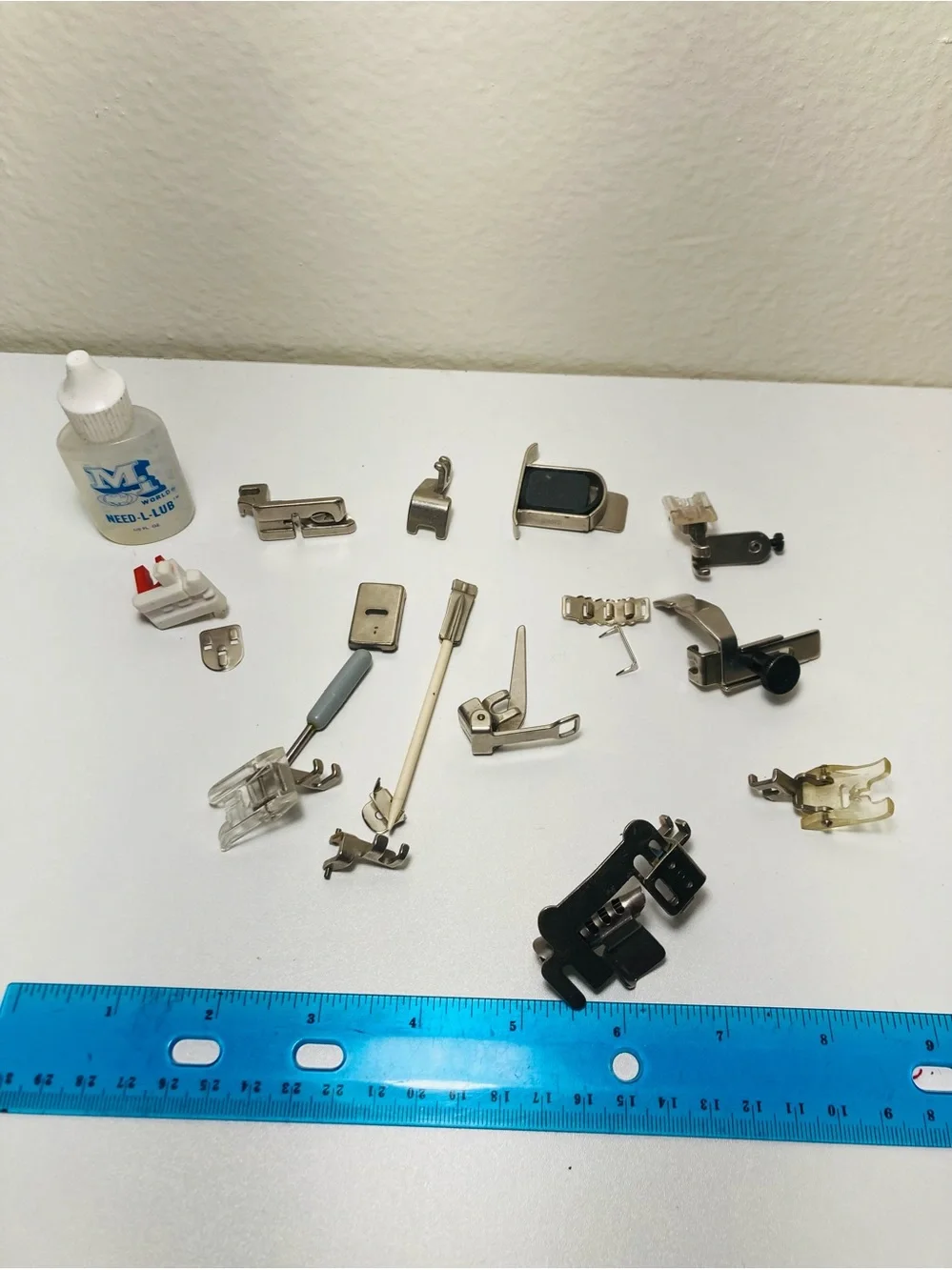 Assorted Sewing Machine Feet and Accessories - Mixed